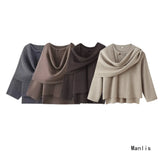 Fongt Chest-Clothed Dress Gradient Long Dress