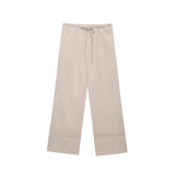 Fongt Homemade New Women's Classic Pure Linen Wide Legs 4786/091/700