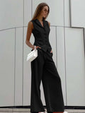 Fongt Fashion Casual Vest Trousers Suit Women's Clothing