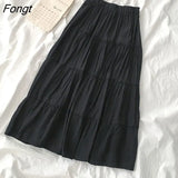 spring summer autumn new women fashion casual sexy medieval Skirt woman female OL skirts