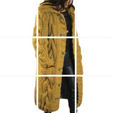 Size 4XL 5XL Autumn Winter Women Sweater Cardigan Twist Oversized Knitted Coat Female Long Cardigans Fashion Jackets