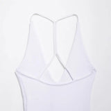 Fongt Women's Clothing 2025 New Fashion Simple Body-Suited Slings