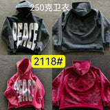 Fongt Children Street Hoodie H-Hop Gothic Top Embroidered Hoodie 2118#2119 Model