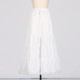 Fongt Summer Fashion New Square Tie Lace Splicing Top + Half-Dress Casual Holiday Suit