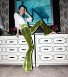 Vintage Velvet Flared