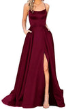 Fongt Solid-Color Bridesmaids Wear Long Dresses With Thin Shoulders And Girlfriend Fashion Bridesmaids Evening