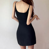 Fongt Summer New Pure Desire Wind Sexy Back V-Collar Hollow Out Bowknot Splicing Dress
