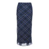 Fongt 2025 Fashion Trend Women's New High-Waist Loose Print Slim Half-Dress