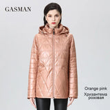 2022 NEW Spring Autumn Jackets Short fashion zipper Women coat Lightweight warm Women's jacket Hooded outwear