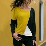 Plus Size Fashions T-shirt 2020 Spring Women Clothes Casual Loose Streetwear Long Sleeve Top Tee Shirt