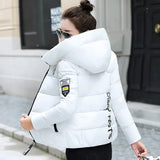 Cotton-Padded Jacket Women Winter Korean Version Slim Thin Padded Jacket New Down Padded Coat Women Warm Student Coat-Outfit