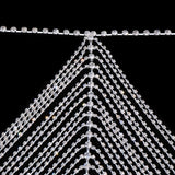 See Through Halter Rhinestone Crop Top 2023 Summer Shiny Hollow Out Tassel Tank Top Party Rave