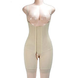 Fongt Mesh Breathable Four Rows Of Belly Lumbar Conjoined Body Shapewear Shaper