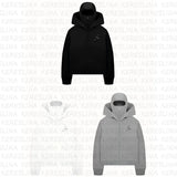Fongt Brand Double Hat Unique Design Hooded Jacket Autumn And Winter New Master With Loose Y2K Jacket