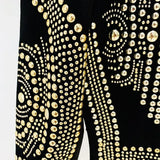 QUALITY Newest 2023 S/S Designer Runway Fashion Women's Long Sleeve Stunning Metallic Beaded Stretchy
