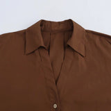 Fongt Homemade New Women's Classic Fashion Wide Sleeves Prefectural Shirt 2246255