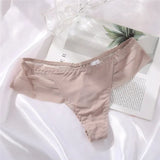 Perspective G-String Sexy Thongs Women Panties Seamless Low Waist Hollow Out Female Underpants Girls Intimates
