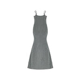 Fongt Suspension Dress Women's Dresses 2025 Summer New Sexy Hottie Skinny Fishtails