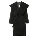 Fongt Autumn And Winter Heavy Industry Embroidery Cotton Loose Plate Cape Wind Coat Cotton Coat 1705