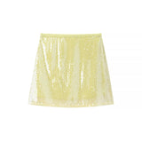 Fongt New Snyle Narrow-Sided Waist Ultra-Short Hip Skirt