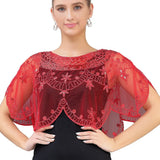 Thin Dress Accessories Shoulder Yarn Pullover Sequined