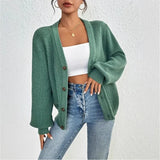 Fongt Point T-Shirt With Long-Sleeved Knitted Jersey Temperament Elegant Loose Sweater