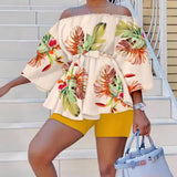 Fashion Printing Set 2023 New Printing 2-Piece Suit For Women-Outfit