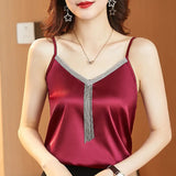 Fashion Women Blouse V-Neck Solid 2022 Elegant Summer Pretty and Cheap Women's Blouses Tassel Shirts Top Woman Female