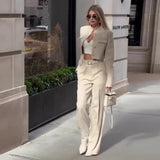Fongt Summer New Women's High-End Temperament Short Suit Set Of Trousers Two Sets