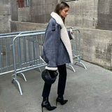 Fongt New Women's Fur Coat Special Craft Piece Lamb Wool Coat