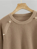 Sweater Pullover 2 Piece Sets Women Casual Knitwear Jumper Outfits Korean Knit Jogger Pants Suits Sweatpants