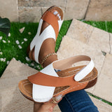 Fongt Sandals Female Summer 2024 New Platform With Skirt Casual Open Toe Versatile Cool