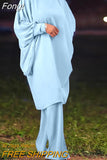 Women Loose Patchwork Long Pants Two Piece Set Casual Streetwear Female Flare Pants Outfits Turtleneck Tops Solid Matching