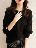 Fongt Sweater Women's Autumn And Winter 2025 New Knitted Knitted Winter Thick Loose New Year Red Chic Top