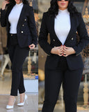 Fongt Casual Fashion Professional Dress Suit Suit