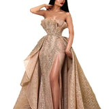 Fongt New Women's Dress Wish Dunhuang Sexy Bra Swing Long Dress Temperament Evening