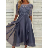 Fongt Lace Dress White Beach Dress New Chest-In-A-Side Sexy Dress Woman