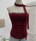 Real Shooting Around The Neck Fluttering Heavy Industry Nail Drill Chest Sleeveless Top With Chest Pad Short Cash Folding Vest