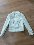 QUALITY New Fashion 2023 Designer Motorcycle Jacket Women's Lion Buttons Synthetic Leather