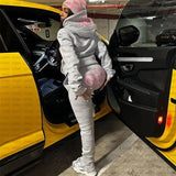 And Winter Fashion Brand Printed Loose Sweaters Y2K Hip Hop Street Pullovers For Men And Women Casual Jackets-Outfit