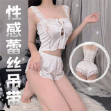 Sexy Lingerie Sexy Pyjamas Tempt Pure Lust Style Retro Hot Uniform Set