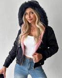 Fongt 2025 Casual Jacket With Thick Hairy Bribute Jacket