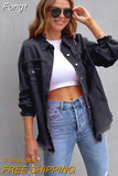 Holes Raw-edges Denim Jacket Women Spring Autumn Shirt Style Jeancoat Casual Top Rose-Red Orange Purple Outerwear Lady