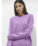 Fongt Autumn And Winter New Hot Round-Neck Sweater Women's Card With Loose Knitting Top