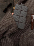 Fongt Sense Sweater Set (Without Neck) High-Collar Knitted Sweater Knitted Retro Loose Woman