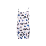 V-neck Button Up Long Sleeve Animals Print
