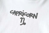 Thin Hotel Harajuku Twelve Constellation Rib Shirt dye Y2K Sweet and Cute Kawaii Pure White Sexy Sleeve Slim T-shirt