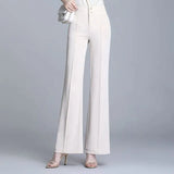 Waist Lengthened Flared Bell-bottom