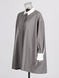 Commuter Loose Thin Tops 2025 Summer New Ins Blogger Trendy Retro Long