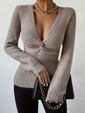 Fongt And Winter Jacket Women's Sweater Explosion Of The Girl's Knitted Shirt Solid Color Bottom Top